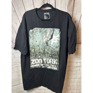 Zoo York Vintage Urban Graphic T-Shirt XXL‎ Black Skateboarding Streetwear